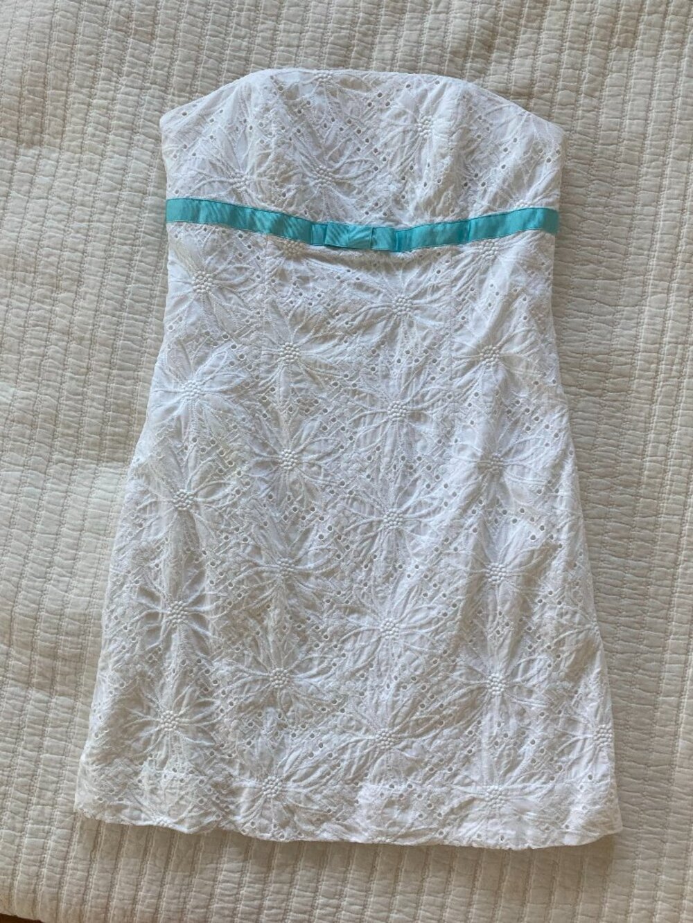 Eyelet Strapless Lily Pulitzer Dress
